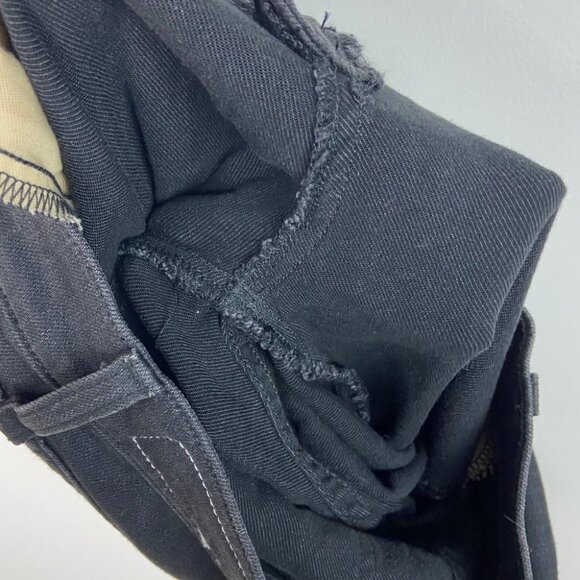 Revolve Rag & Bone Justine Zipper Skinny Jeans Soft Black Size 25 Made in USA - Picture 9 of 11